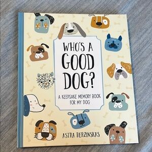 'Who's a Good Dog?' Keepsake Memory Book